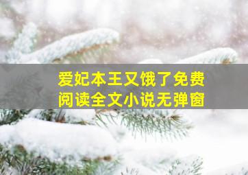 爱妃本王又饿了免费阅读全文小说无弹窗