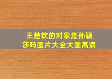 王楚钦的对象是孙颖莎吗图片大全大图高清