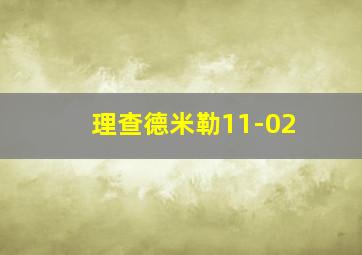 理查德米勒11-02