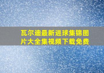 瓦尔迪最新进球集锦图片大全集视频下载免费