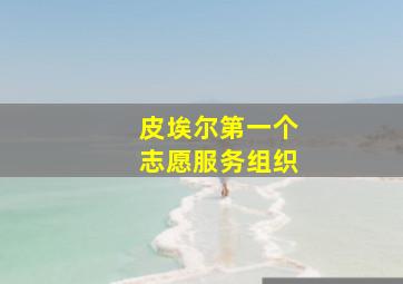 皮埃尔第一个志愿服务组织