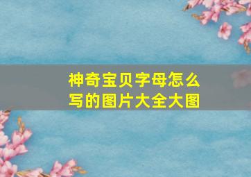 神奇宝贝字母怎么写的图片大全大图