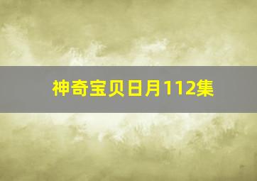 神奇宝贝日月112集