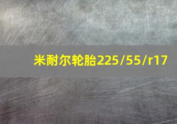 米耐尔轮胎225/55/r17