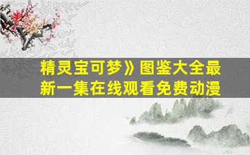 精灵宝可梦》图鉴大全最新一集在线观看免费动漫