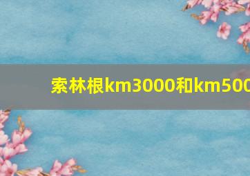 索林根km3000和km5000