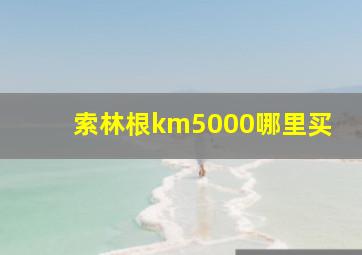 索林根km5000哪里买