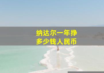 纳达尔一年挣多少钱人民币