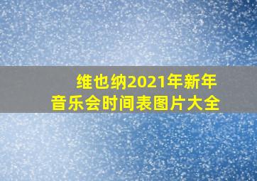 维也纳2021年新年音乐会时间表图片大全