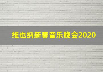 维也纳新春音乐晚会2020