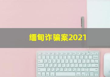 缅甸诈骗案2021