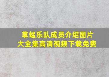 草蜢乐队成员介绍图片大全集高清视频下载免费