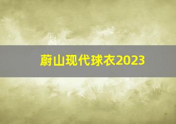 蔚山现代球衣2023