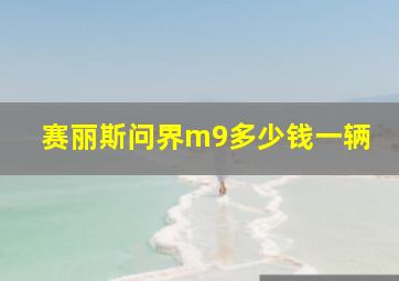 赛丽斯问界m9多少钱一辆