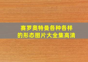 赛罗奥特曼各种各样的形态图片大全集高清