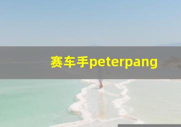 赛车手peterpang