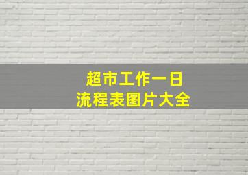 超市工作一日流程表图片大全