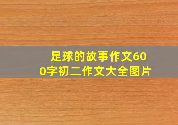 足球的故事作文600字初二作文大全图片