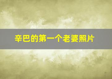 辛巴的第一个老婆照片