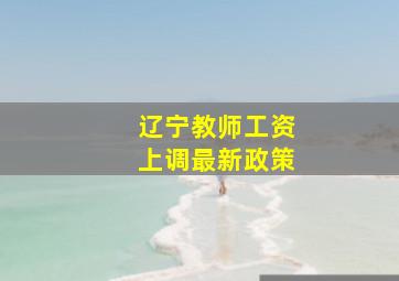 辽宁教师工资上调最新政策