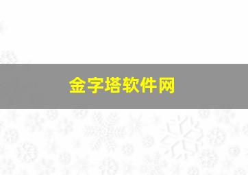 金字塔软件网