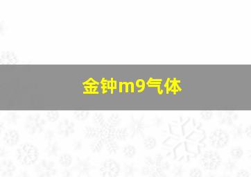 金钟m9气体