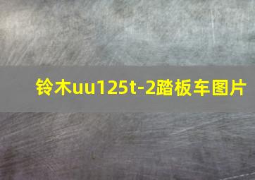 铃木uu125t-2踏板车图片