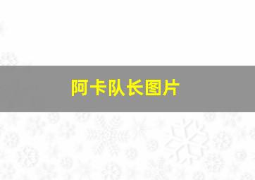 阿卡队长图片