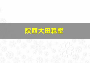 陕西大田森墅