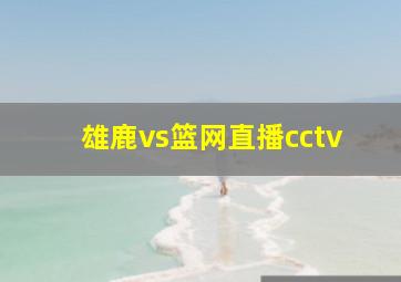 雄鹿vs篮网直播cctv