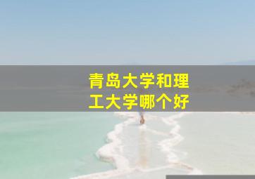 青岛大学和理工大学哪个好