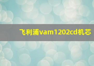 飞利浦vam1202cd机芯