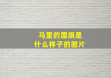 马里的国旗是什么样子的图片