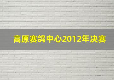 高原赛鸽中心2012年决赛